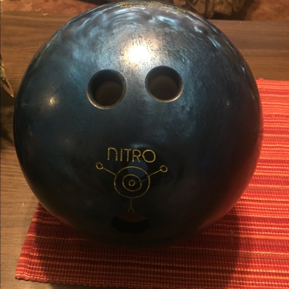 Ebonite Nitro Bowling Ball - Picture 2 of 5